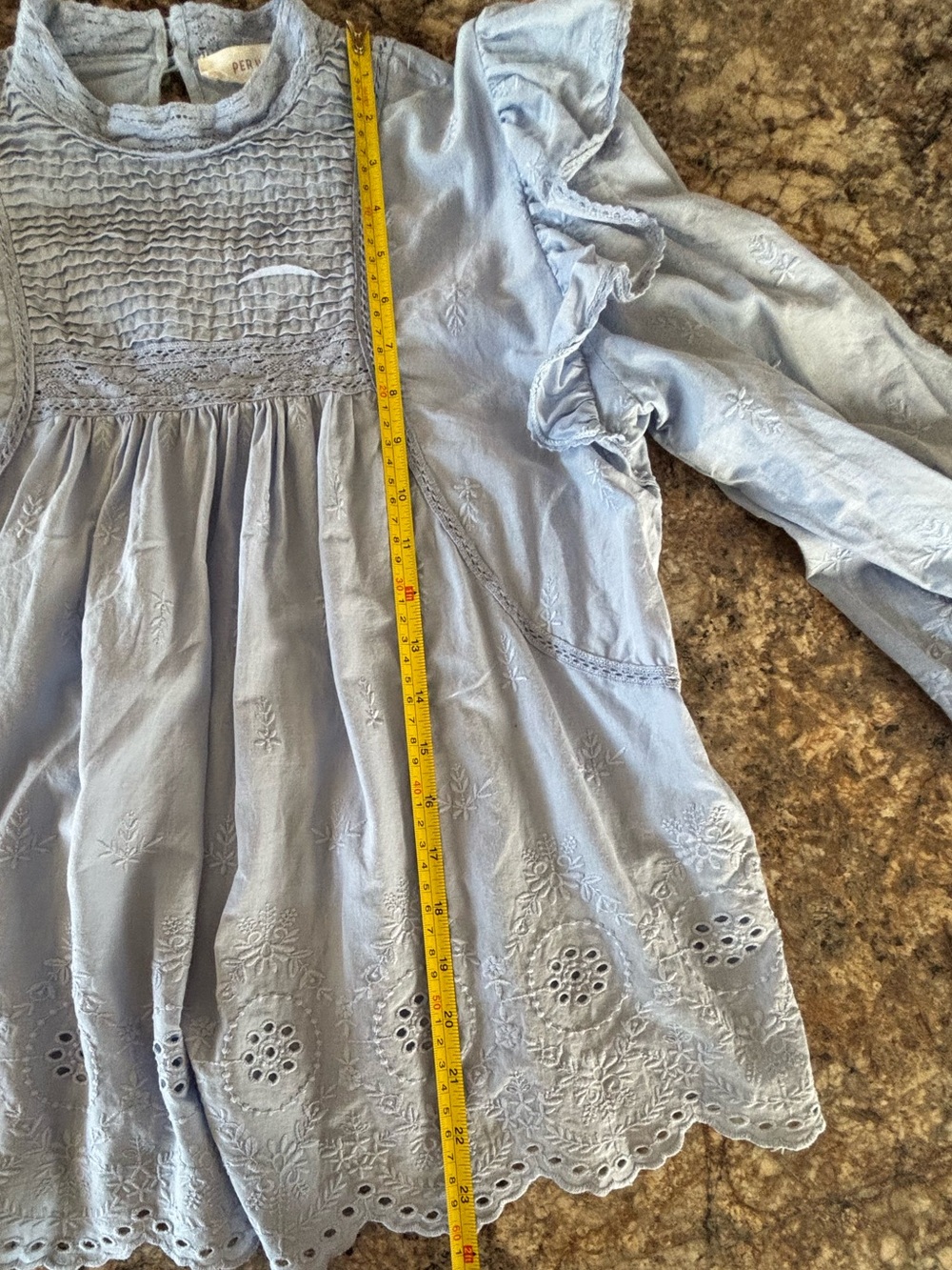 “French Girl” Per Una Embroidered Cotton Blouse|Romantic Boho, UK 10, US 6 - Picture 14 of 14